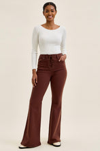 Load image into Gallery viewer, 6520- JUDY BLUE -HW JAQUELINE Flare w/ Lace Up C Cocoa Brown