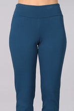 Load image into Gallery viewer, 3604-SKINNY PULL-ON PANT-TEAL