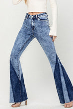 Load image into Gallery viewer, 3846-HIGH RISE FLARE WITH PANEL DETAIL