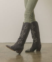 Load image into Gallery viewer, OASIS SOCIETY Phoenix - Studded Cowboy Boots-DOOR BUSTER-SPECIAL PRICE!