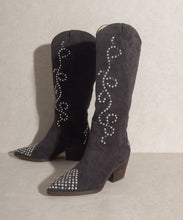 Load image into Gallery viewer, OASIS SOCIETY Phoenix - Studded Cowboy Boots-DOOR BUSTER-SPECIAL PRICE!