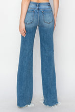 Load image into Gallery viewer, 4854- RISEN TUMMY CONTROL MID RISE WIDE JEANS