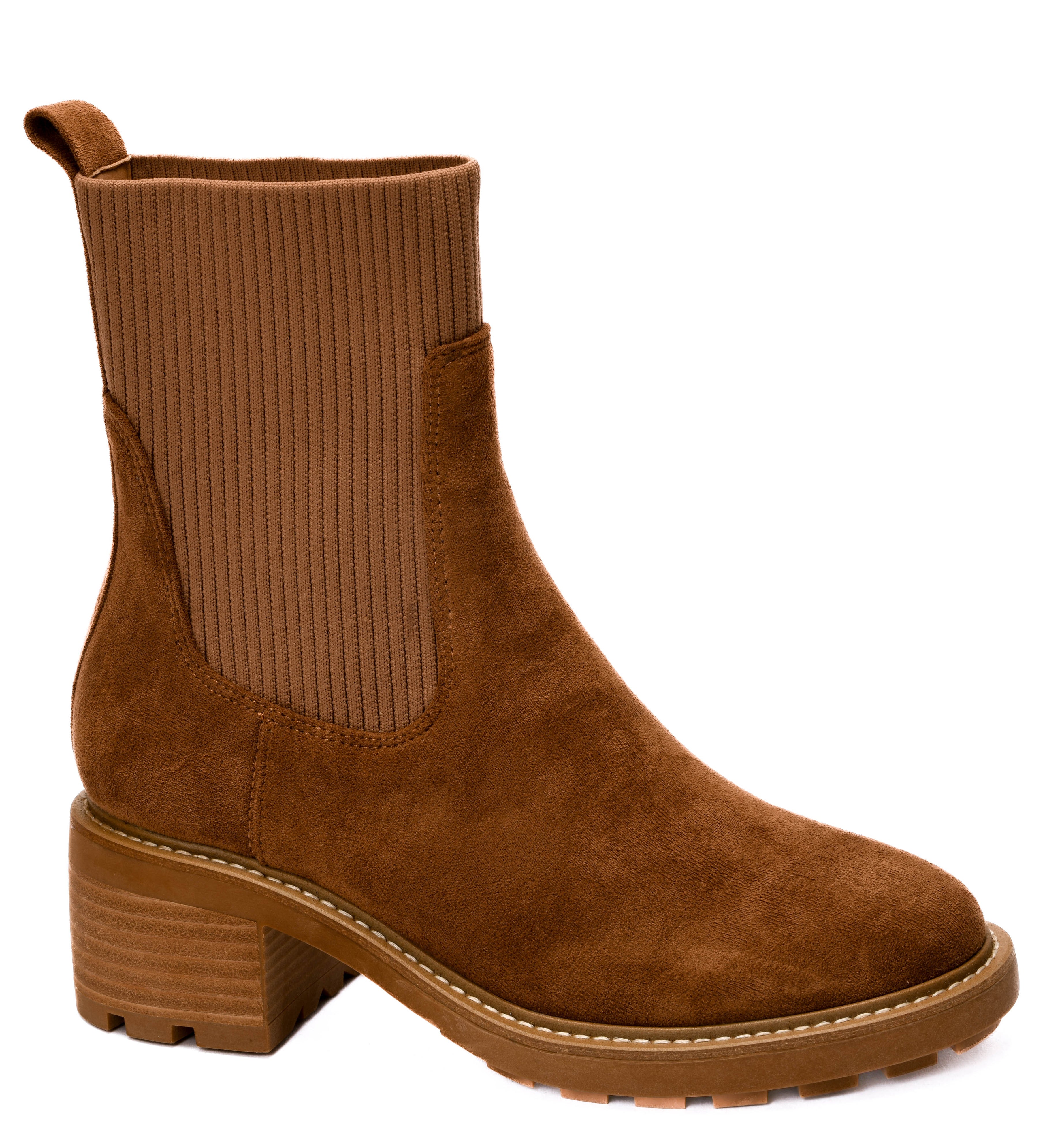 CORKYS Tell Me More 
tobacco Faux Suede main image 0