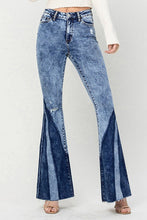 Load image into Gallery viewer, 3846-HIGH RISE FLARE WITH PANEL DETAIL