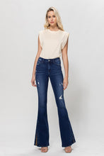 Load image into Gallery viewer, 1235-MID RISE FLARE W LEOPARD TRIM