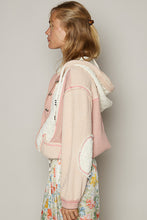 Load image into Gallery viewer, 4594- POL QUILT THERMAL JACKET-ROSE CREAM
