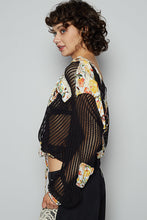 Load image into Gallery viewer, 5246- POL BUTTON DOWN HOODIE-BLACK
