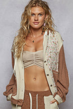 Load image into Gallery viewer, 5424- POL THERMAL QUILTED JACKET-OAT CHOCO
