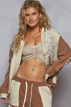 Load image into Gallery viewer, 5424- POL THERMAL QUILTED JACKET-OAT CHOCO
