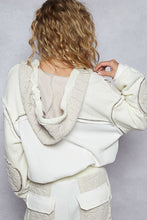 Load image into Gallery viewer, 5760- POL THERMAL QUILTED KNIT JACKET-CREAM
