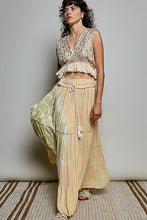 Load image into Gallery viewer, 6215- POL MAXI LEGNTH TIE DYE SKIRT-CORAL HAZE
