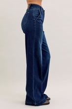 Load image into Gallery viewer, 5278- JUDY BLUE- HW Trouser Wide Leg (SHORT- INSEAM)
