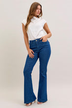 Load image into Gallery viewer, 5303- JUDY BLUE  HW Sparkle Flare (Glitter Denim)
