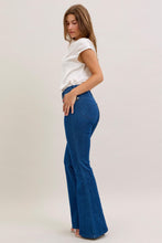 Load image into Gallery viewer, 5303- JUDY BLUE  HW Sparkle Flare (Glitter Denim)
