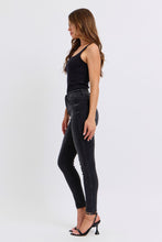 Load image into Gallery viewer, 5419- JUDY BLUE MID RISE TUMMY CONTROL SKINNY-BLACK
