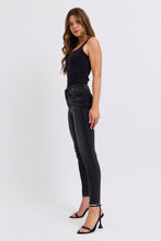 Load image into Gallery viewer, 5419- JUDY BLUE MID RISE TUMMY CONTROL SKINNY-BLACK
