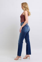 Load image into Gallery viewer, 4804- JUDY BLUE-Vintage Wash Thermal Straight-DARK
