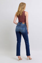 Load image into Gallery viewer, 4804- JUDY BLUE-Vintage Wash Thermal Straight-DARK
