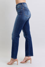 Load image into Gallery viewer, 4804- JUDY BLUE-Vintage Wash Thermal Straight-DARK
