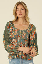 Load image into Gallery viewer, 5584-Smocked Bodice Sweetheart Neckline-GREEN
