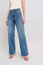 Load image into Gallery viewer, JB88957- JUDY BLUE HW Star &amp; Front Seam Detail Wide
