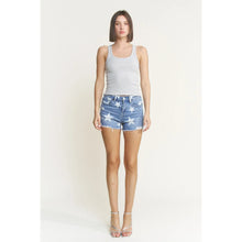 Load image into Gallery viewer, 5878- MICA-STAR High Rise Distressed Shorts
