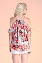 Load image into Gallery viewer, 3610-Satin Handkerchief Sleeve Top
