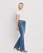 Load image into Gallery viewer, 4525- VERVET-BELLA HR Slant Hem Flare Jeans
