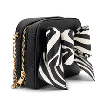 Load image into Gallery viewer, 6478- Zebra Bow Mini Crossbody Bag
