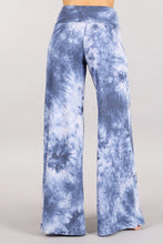 Load image into Gallery viewer, 3404- Tie dye palazzo pants-Blue Multi
