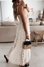 Load image into Gallery viewer, 4009-Summer lace swing maxi dress
