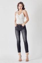 Load image into Gallery viewer, 3693- RISEN-MID RISE BUTTON FLY RELAXED FIT SKINNY
