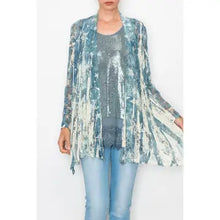 Load image into Gallery viewer, 6320- Feminine Stretchy Snug Long Sleeve Lace Cardigan
