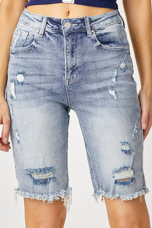 4366-MIDRISE BERMUDA SHORTS