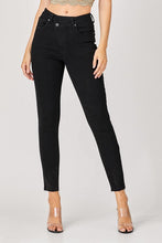 Load image into Gallery viewer, 3694-HIGH RISE CROSSOVER LOOSE ANKLE SKINNY
