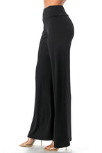 Load image into Gallery viewer, 5485-ARIELLA PALAZZO PANTS-BLACK
