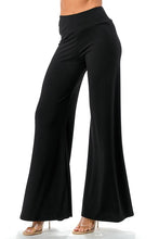 Load image into Gallery viewer, 5485-ARIELLA PALAZZO PANTS-BLACK
