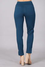 Load image into Gallery viewer, 3604-SKINNY PULL-ON PANT-TEAL
