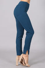 Load image into Gallery viewer, 3604-SKINNY PULL-ON PANT-TEAL
