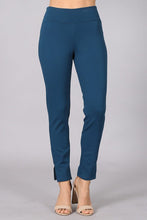 Load image into Gallery viewer, 3604-SKINNY PULL-ON PANT-TEAL
