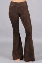 Load image into Gallery viewer, 4733-Mineral washed cotton french terry pants-BROWN
