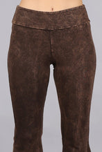 Load image into Gallery viewer, 4733-Mineral washed cotton french terry pants-BROWN
