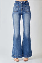 Load image into Gallery viewer, 3468-HIGH RISE BELL BOTTOM JEANS
