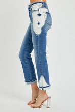 Load image into Gallery viewer, 4362- RISEN HIGH RISE BLEACHED SPOT WASH SLIM STRAIGHT
