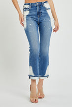 Load image into Gallery viewer, 4362- RISEN HIGH RISE BLEACHED SPOT WASH SLIM STRAIGHT
