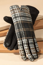 Load image into Gallery viewer, Smart Touch Plaid Gloves

