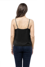 Load image into Gallery viewer, 3505-Square Neck Chiffon Top-black
