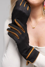 Load image into Gallery viewer, Smart Touch Braided Band Suede Gloves
