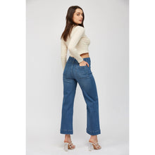 Load image into Gallery viewer, 4708-MICA Super High Rise Wide Leg Cropped
