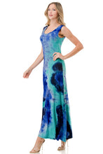 Load image into Gallery viewer, 4291-CRISS-CROSS BACK TIE DYE DRESS
